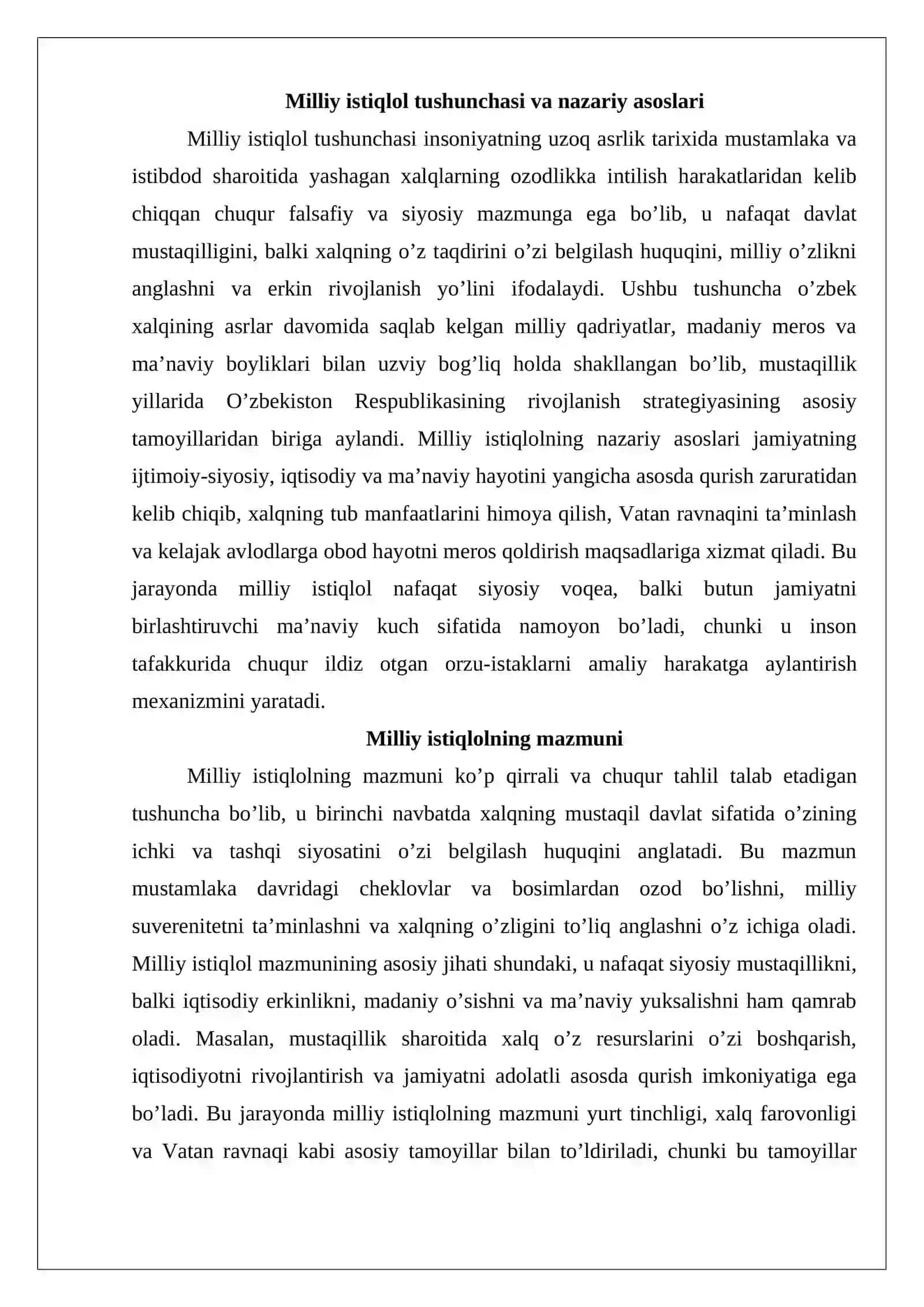 Milliy istiqlol – xalq orzusi 3