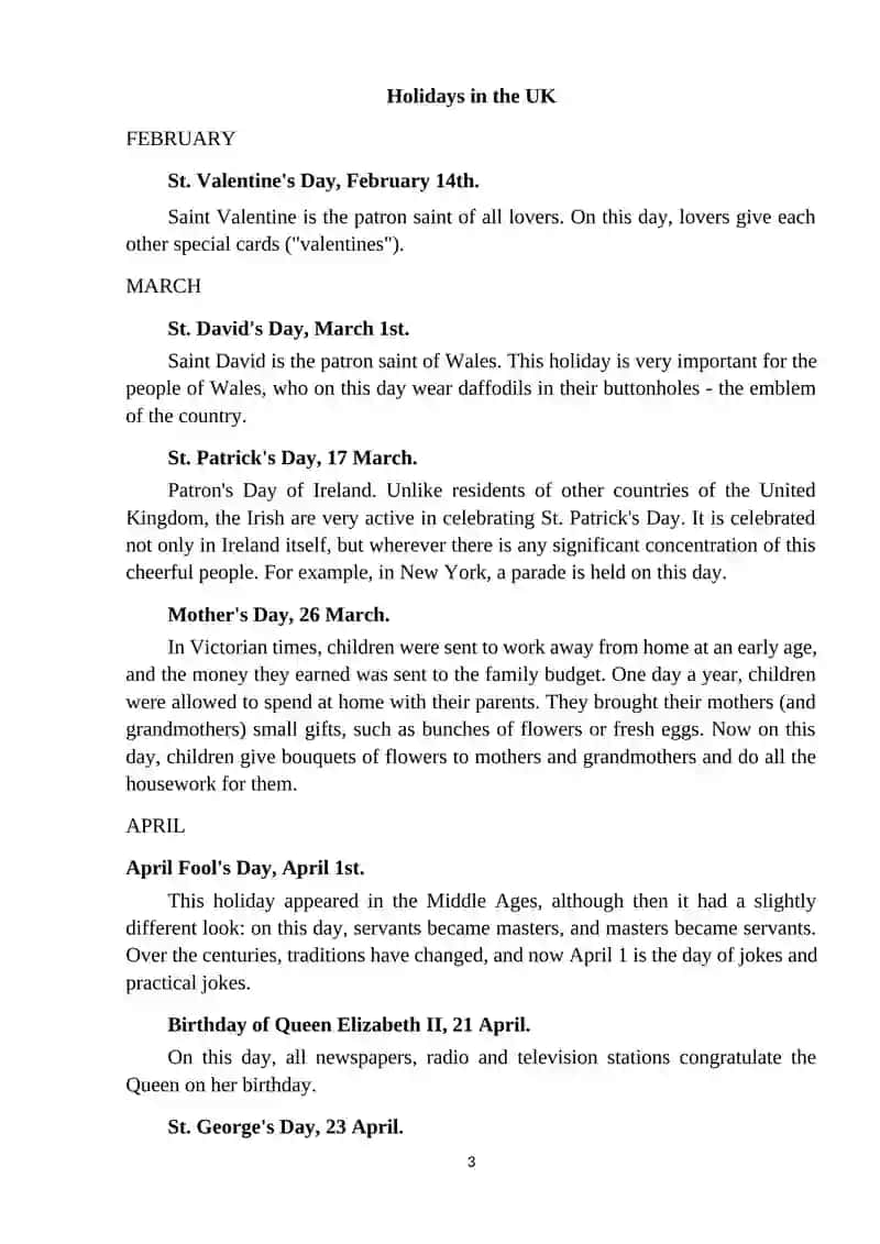 Holidays of different peoples 3
