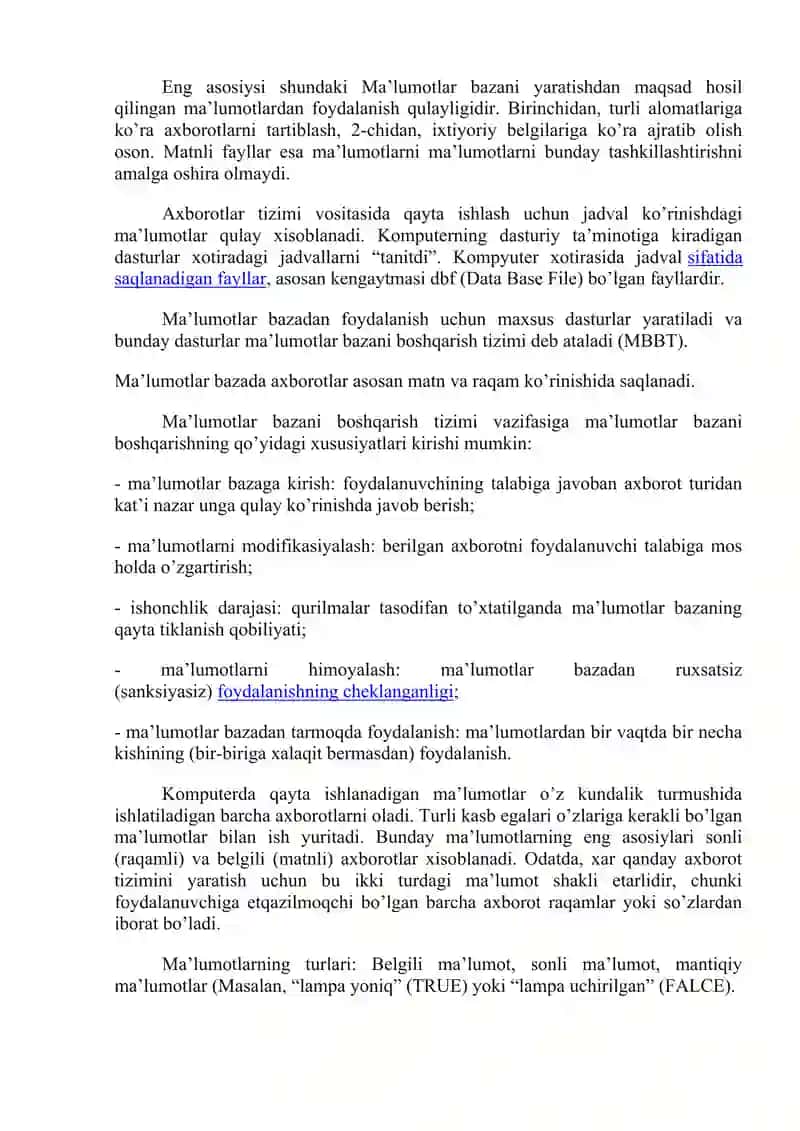 Ma'lumotlar bazasi 3