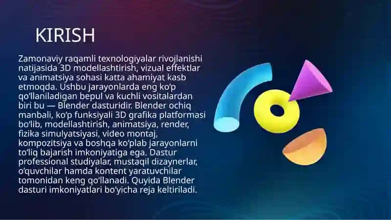 Blender dasturi 3