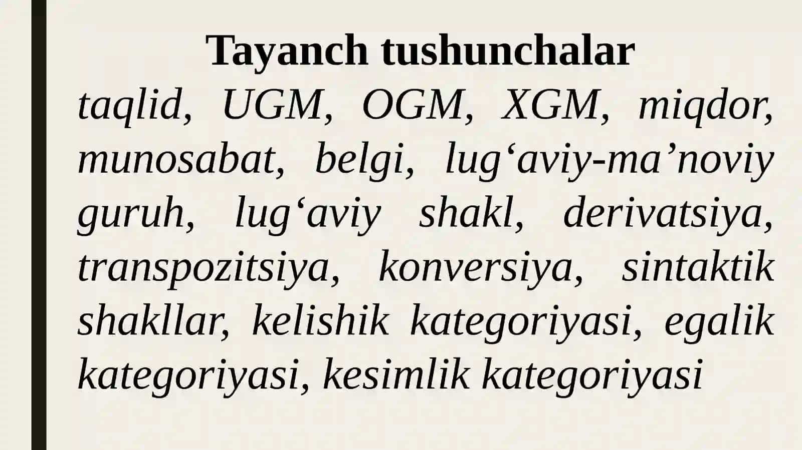 Taqlid so‘z turkumi 3