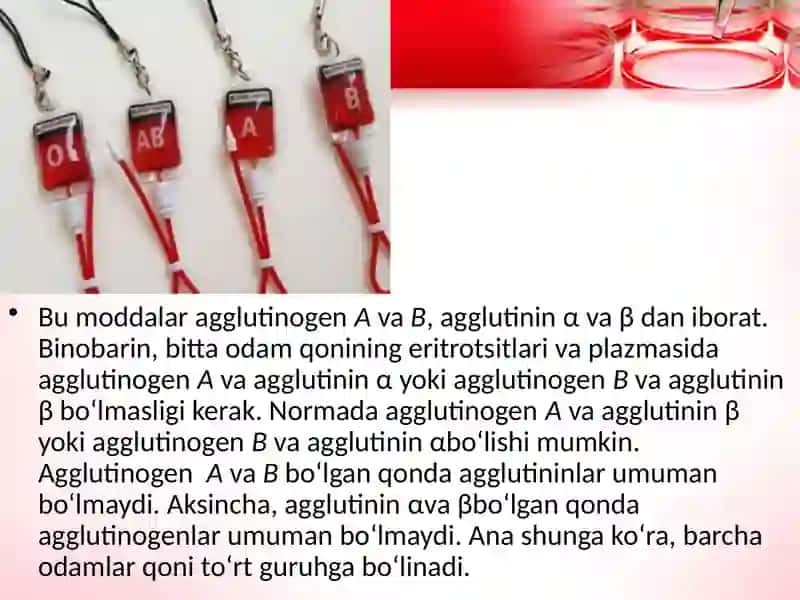 Qon Guruhlari 3