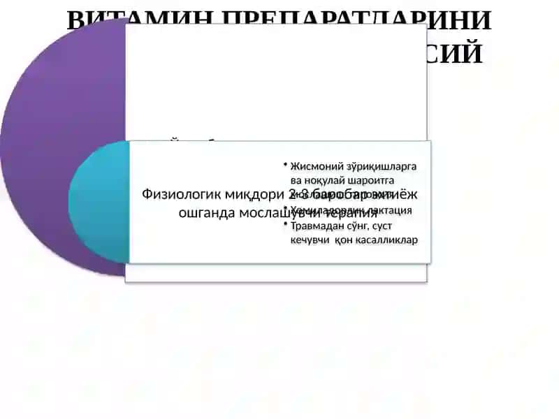 ВИТАМИН ПРЕПАРАТЛАРИ 3