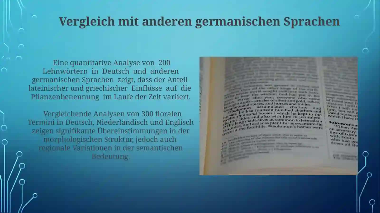 Strukturelle und semantische Analyse deutscher Floratermini (auf Wörterbuchbasis) 3