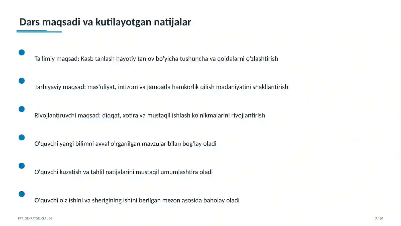 Kasb tanlash hayotiy tanlov (9-sinf) 3