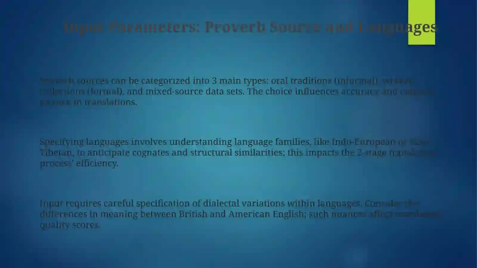Proverbs Translation Guide 3