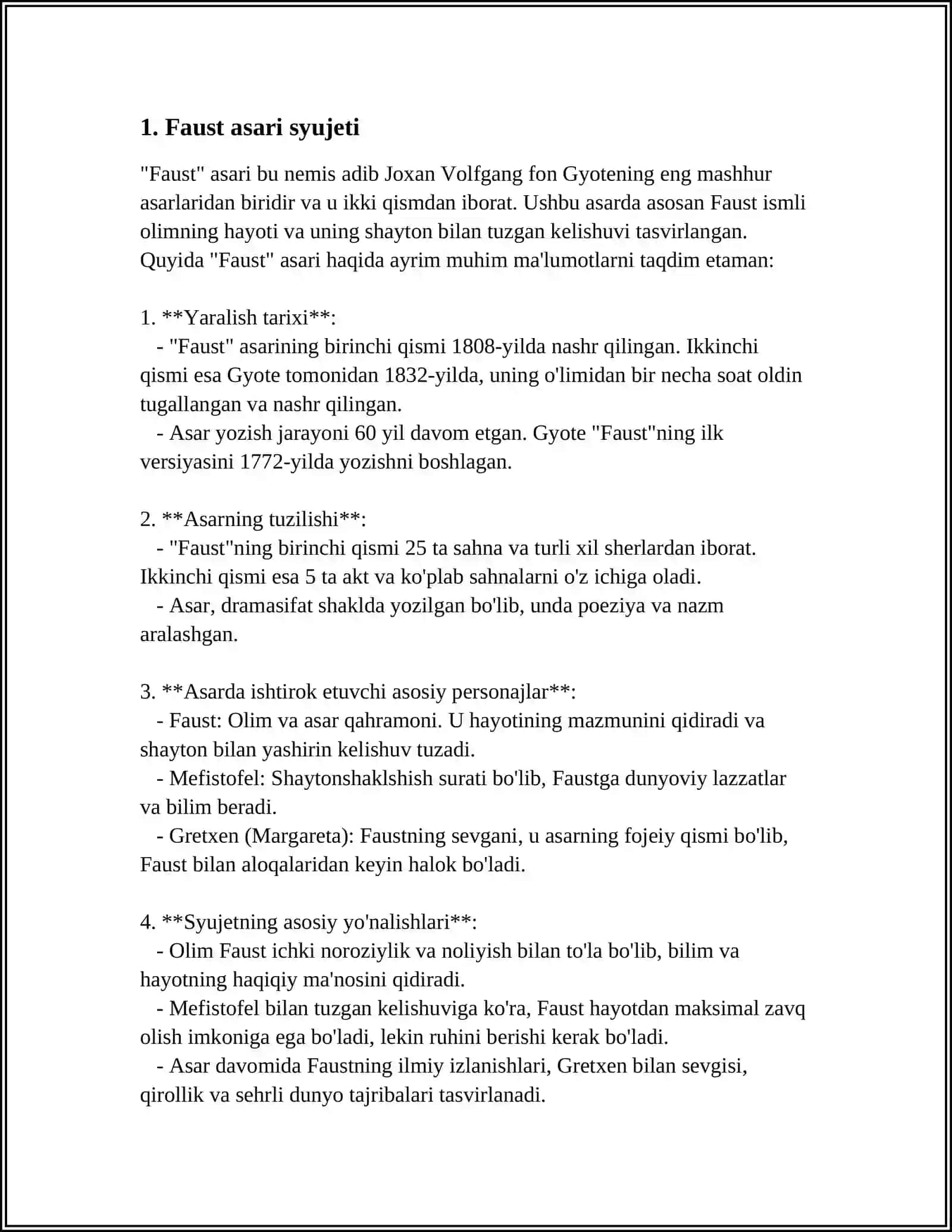 "Faust" asari 3