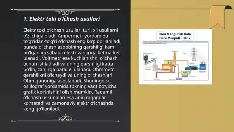 Elektr toki o‘lchash usullari 3