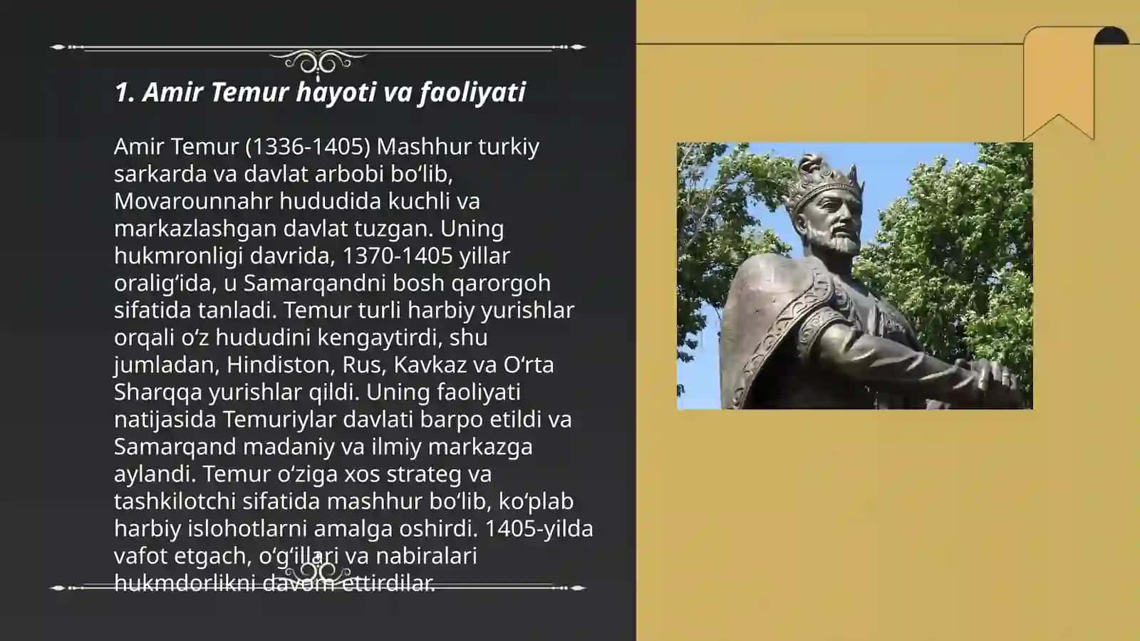 Amir Temur buyuk davlat arbobi 3