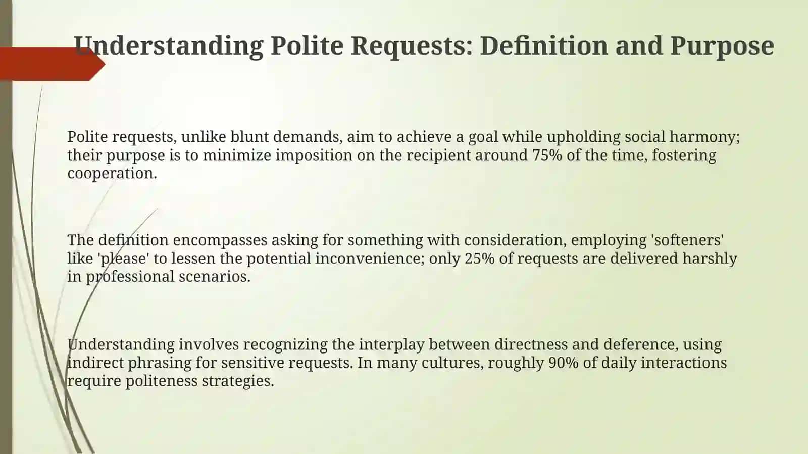 Polite requests 3