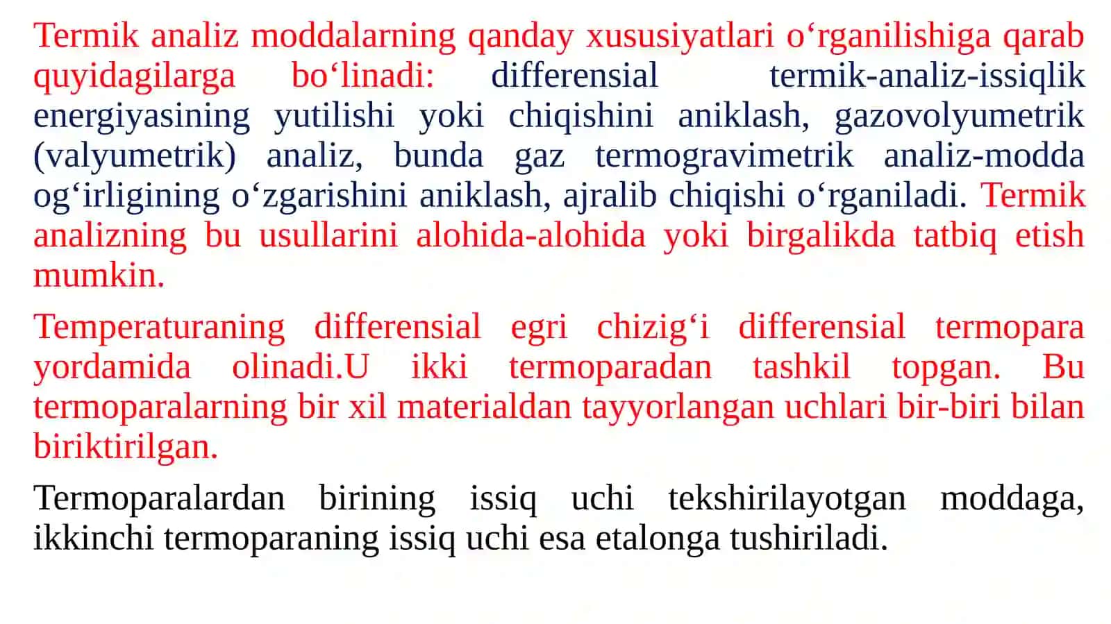 DIFFERENSIAL TERMIK ANALIZ (DTA) 3