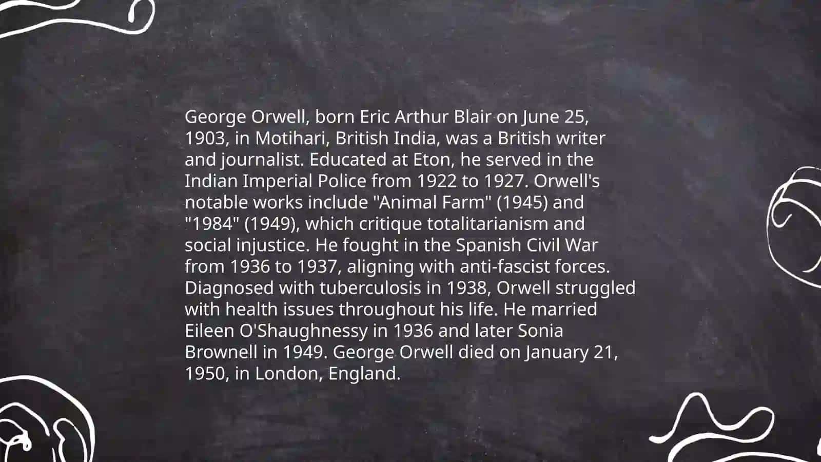 George Orwell 3