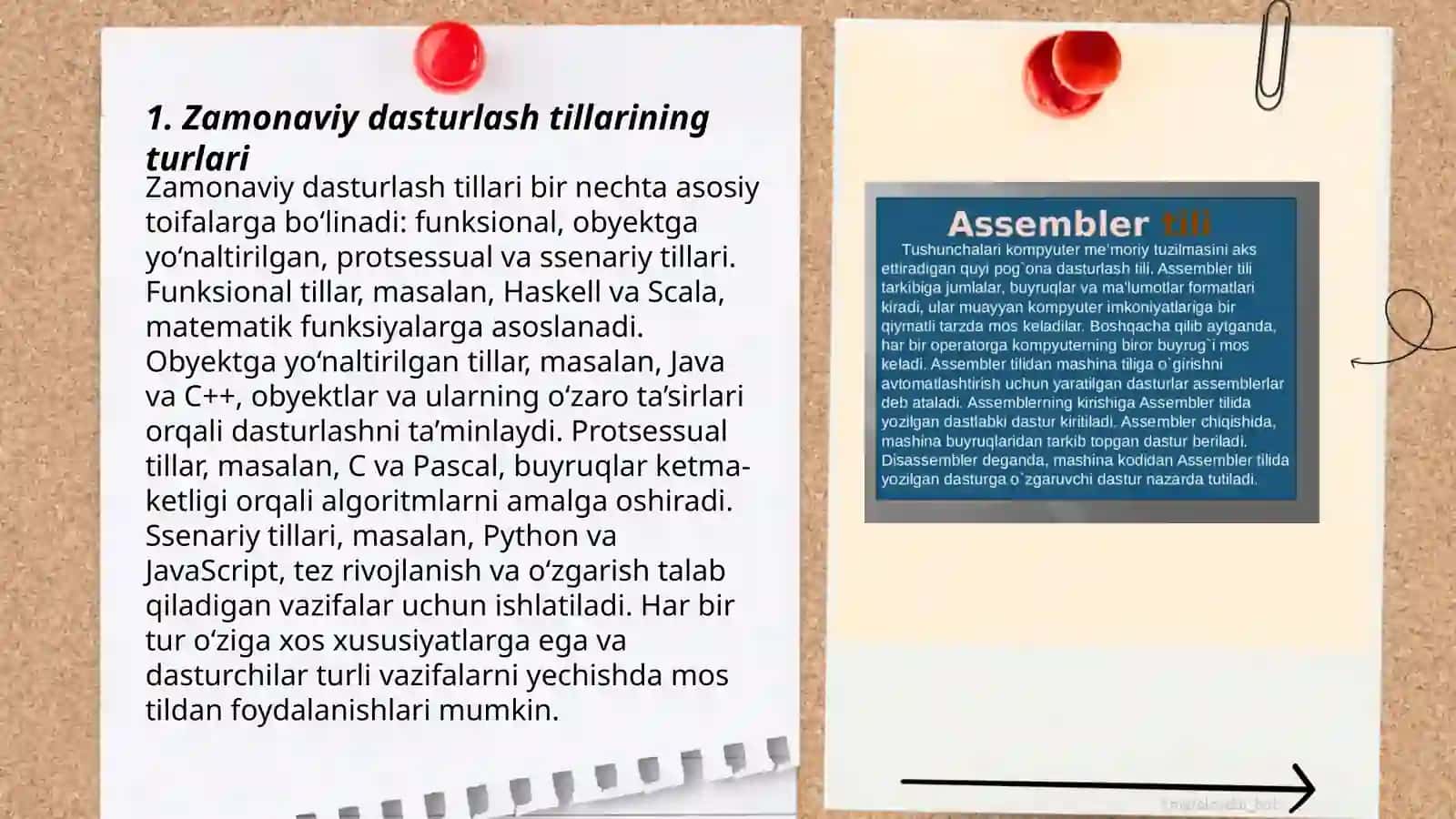 Zamonaviy dasturlash tillari 3