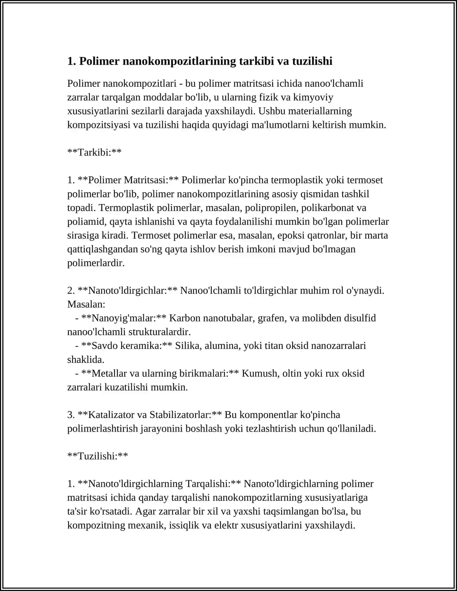 POLIMER NANOKOMPOZITLARI 3
