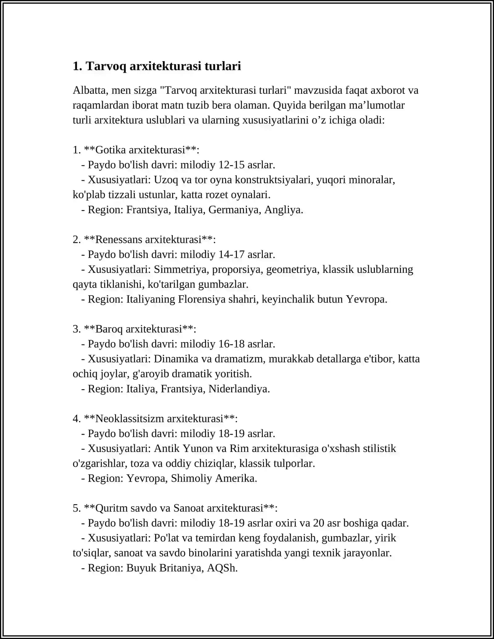 TARMOQ ARXITEKTURALARI 3