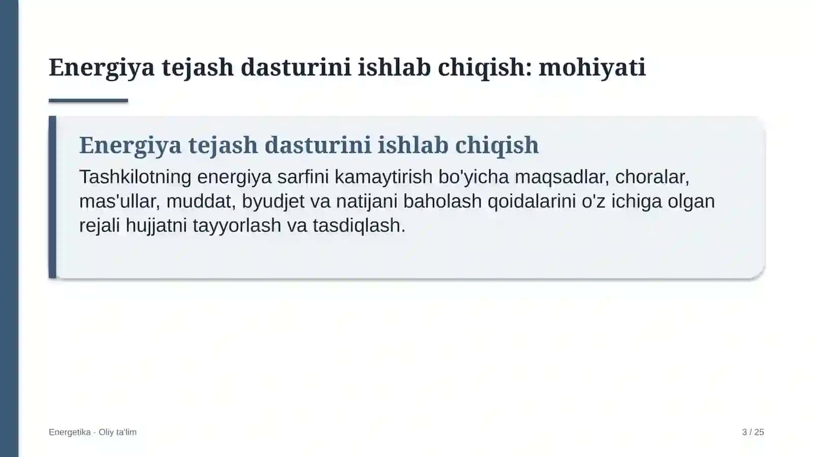 Avtosalonlarda energiya tejash dasturini ishlab chiqish 3