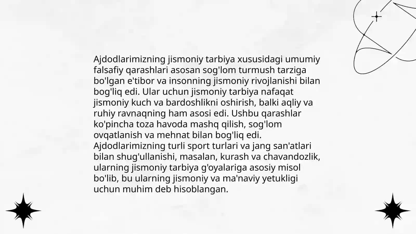 Ajdodlarimizning Jismoniy Tarbiya Falsafasi 3