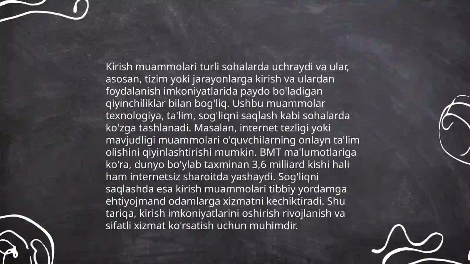 Introduksiya muammolari 3