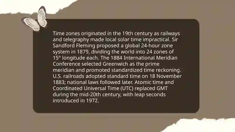 Time zones around the world 3