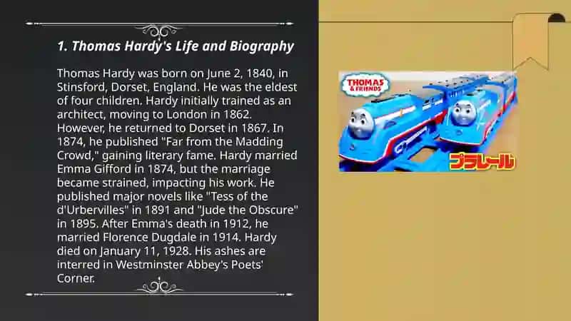 Thomas Hardy's Life and Biography 3