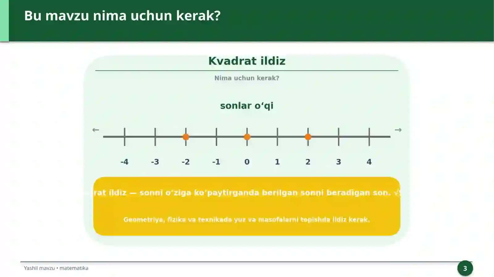 Kvadrat ildiz 3