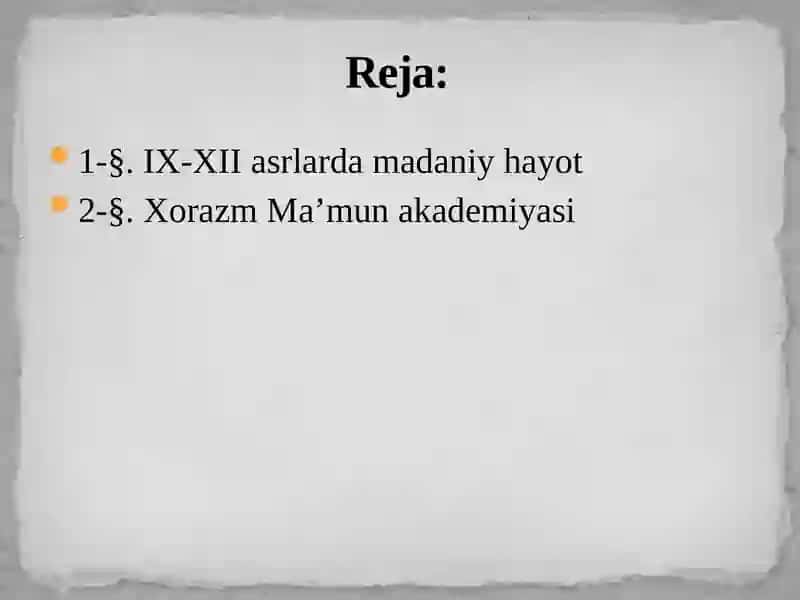 TARIX TA’LIM YO‘NALISHI 3