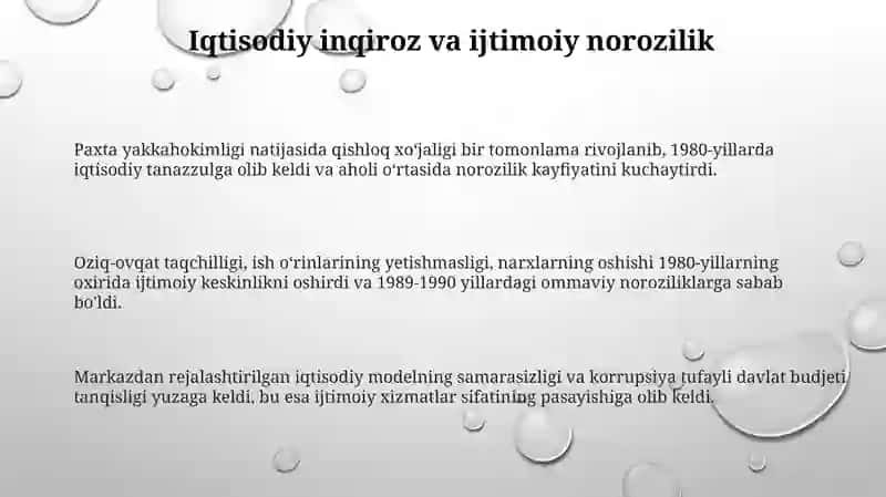 O‘zbekiston Mustaqillik Yillari 3