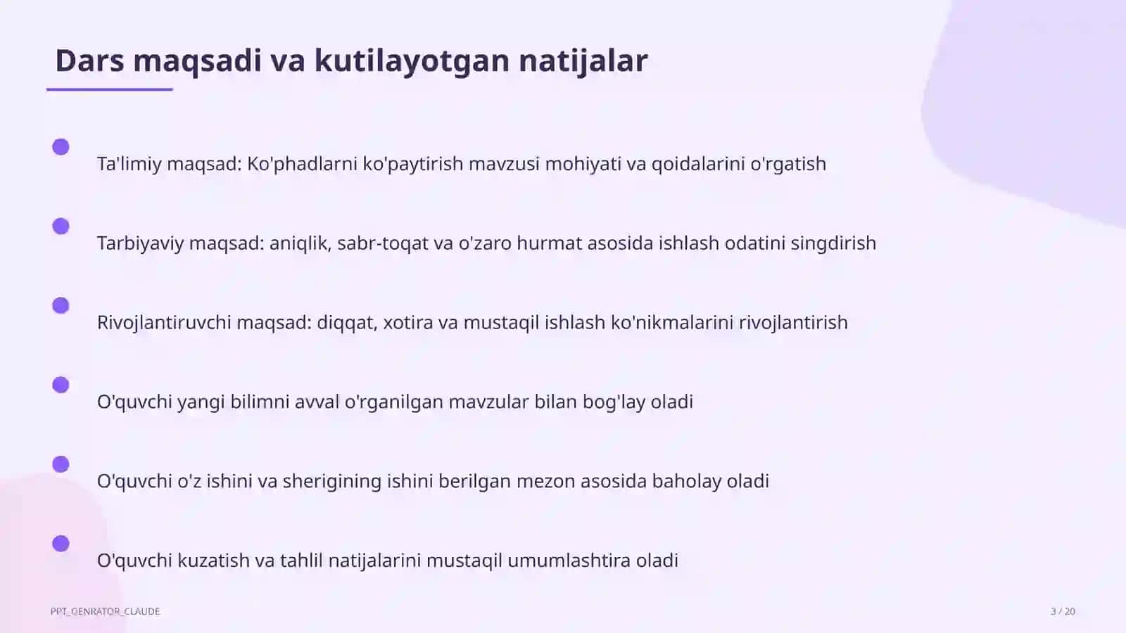 Ko'phadlarni ko'paytirish (7-sinf) 3