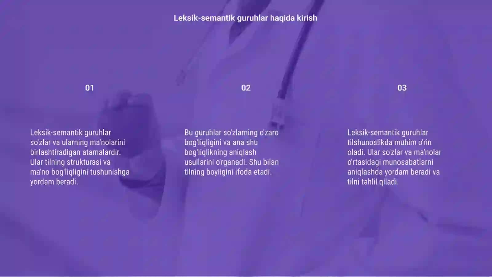 Leksik-semantik guruhlar 3