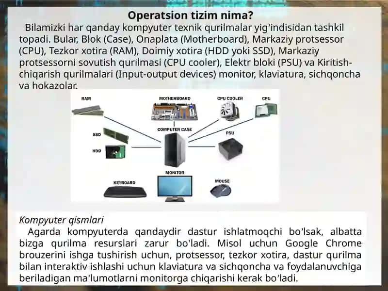 Operatsion Tizimlar 3