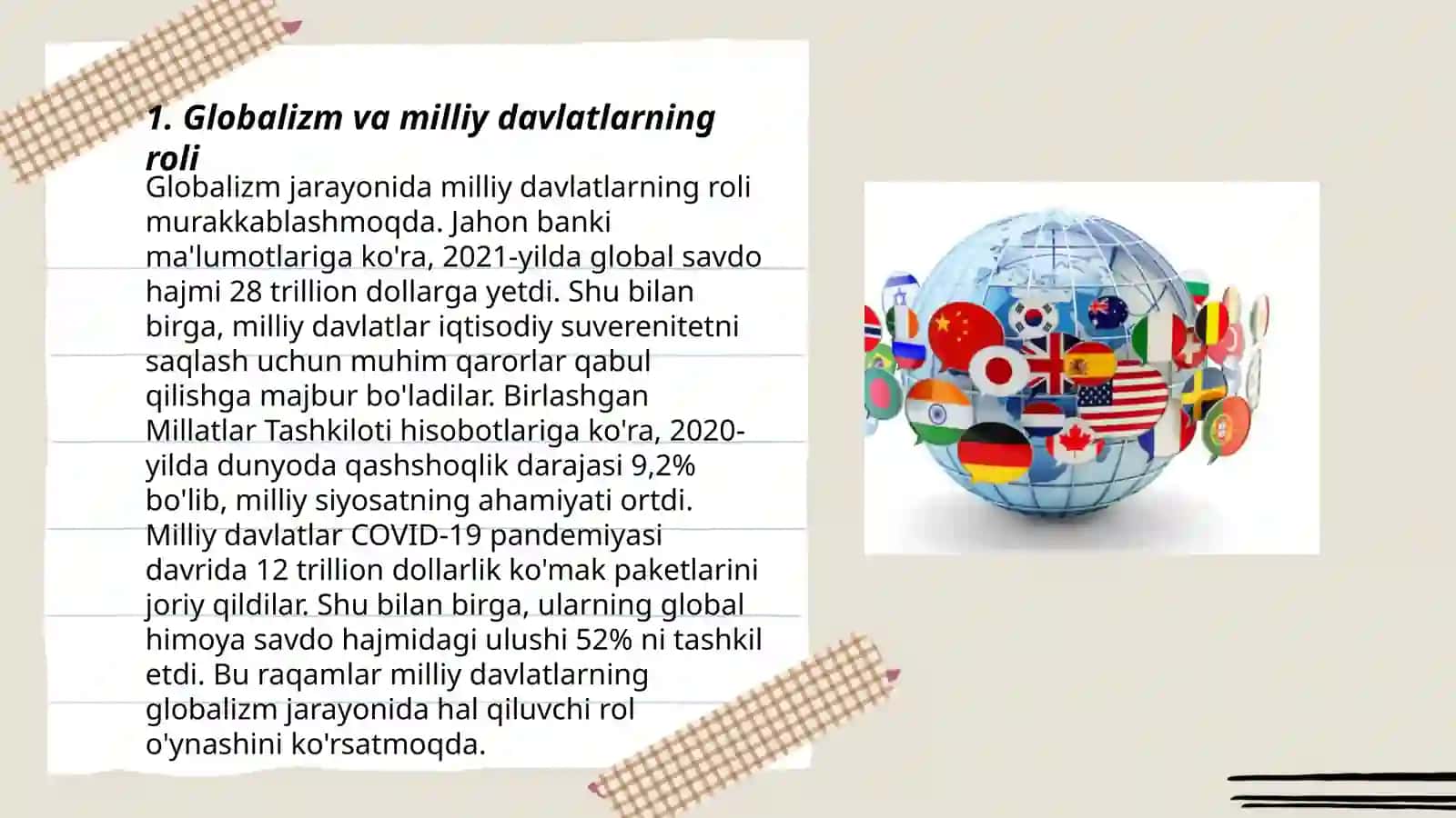 Globallashuv va global muammolarning falsafiy jihatlari 3