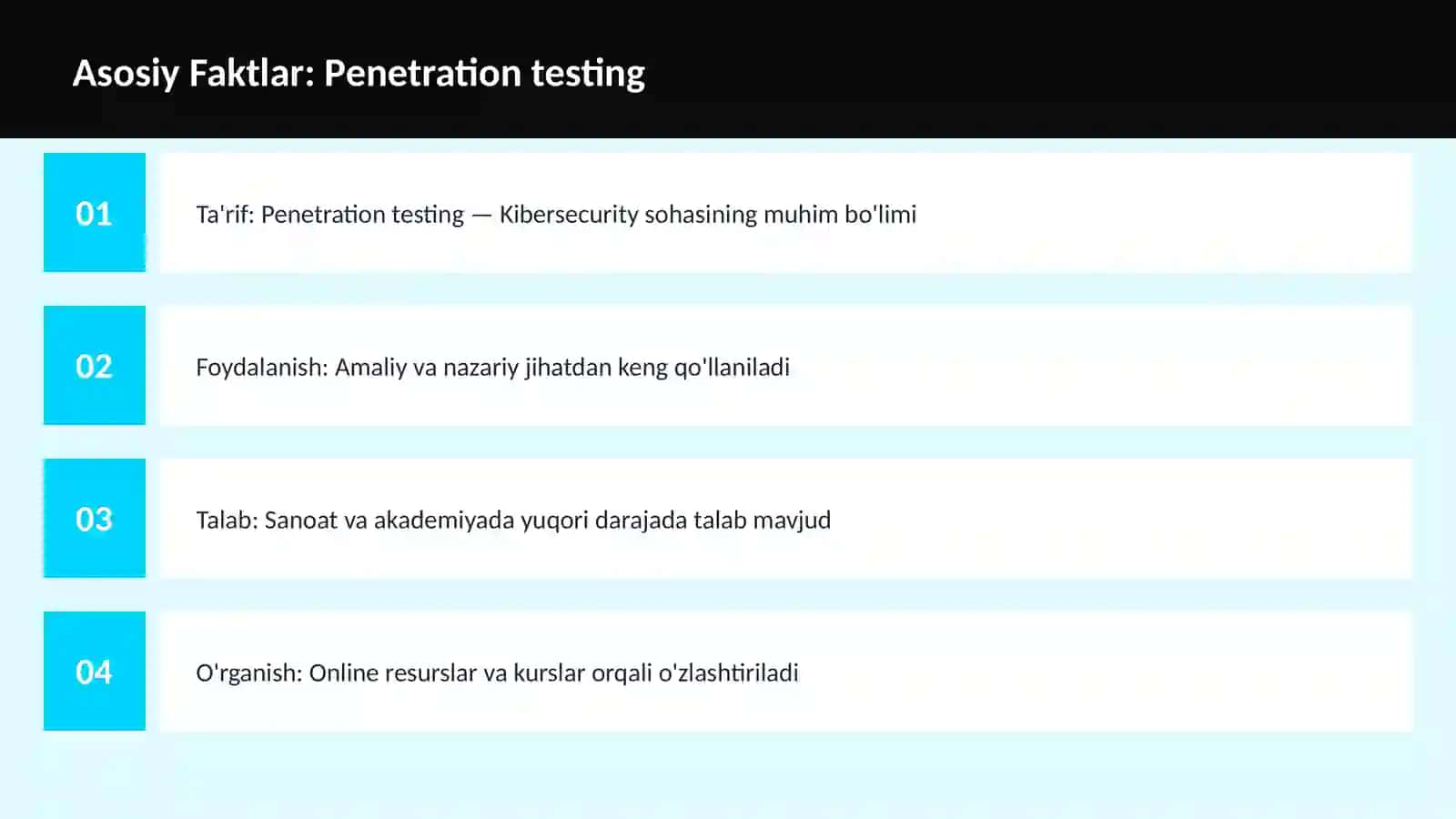 Penetration testing 3