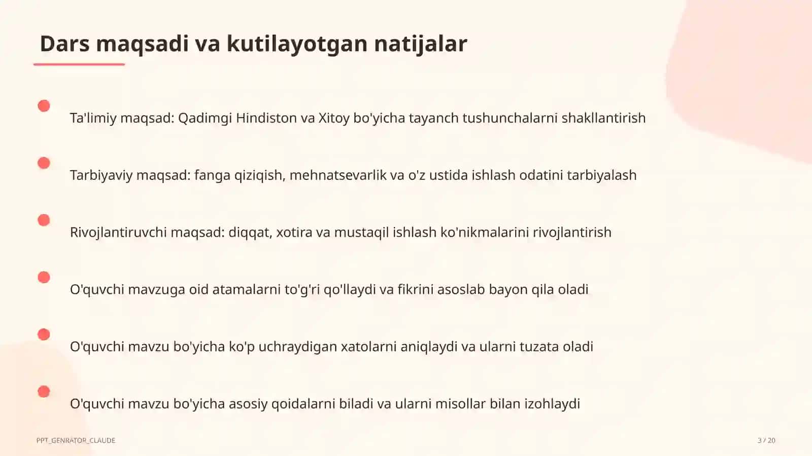 Qadimgi Hindiston va Xitoy (6-sinf) 3