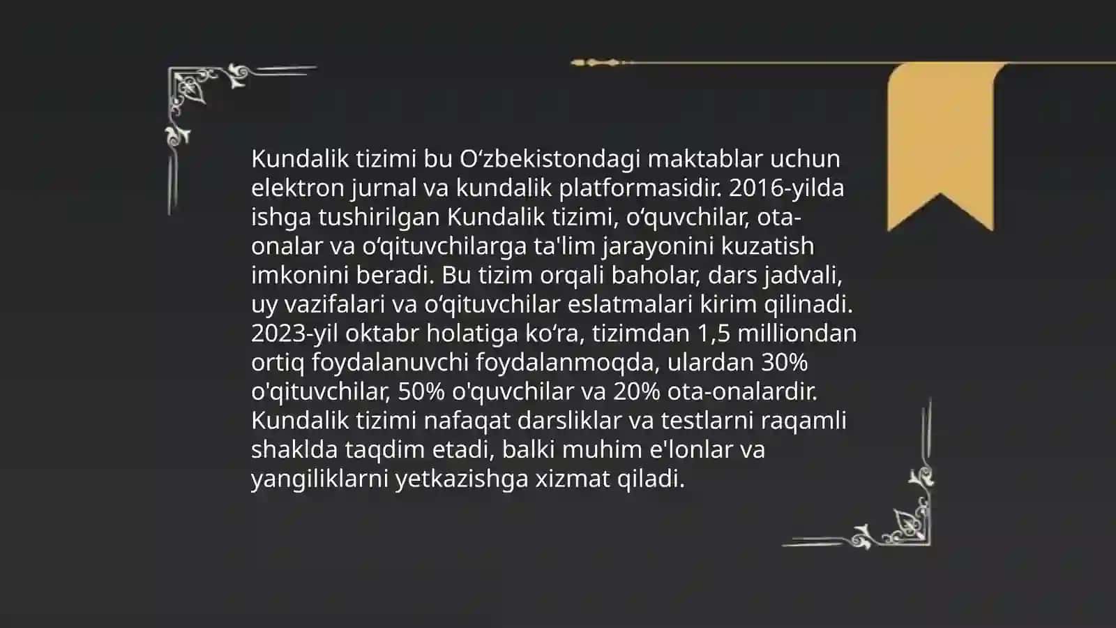 Kundalik, kalendar reja va texnologik xarita tuzish 3