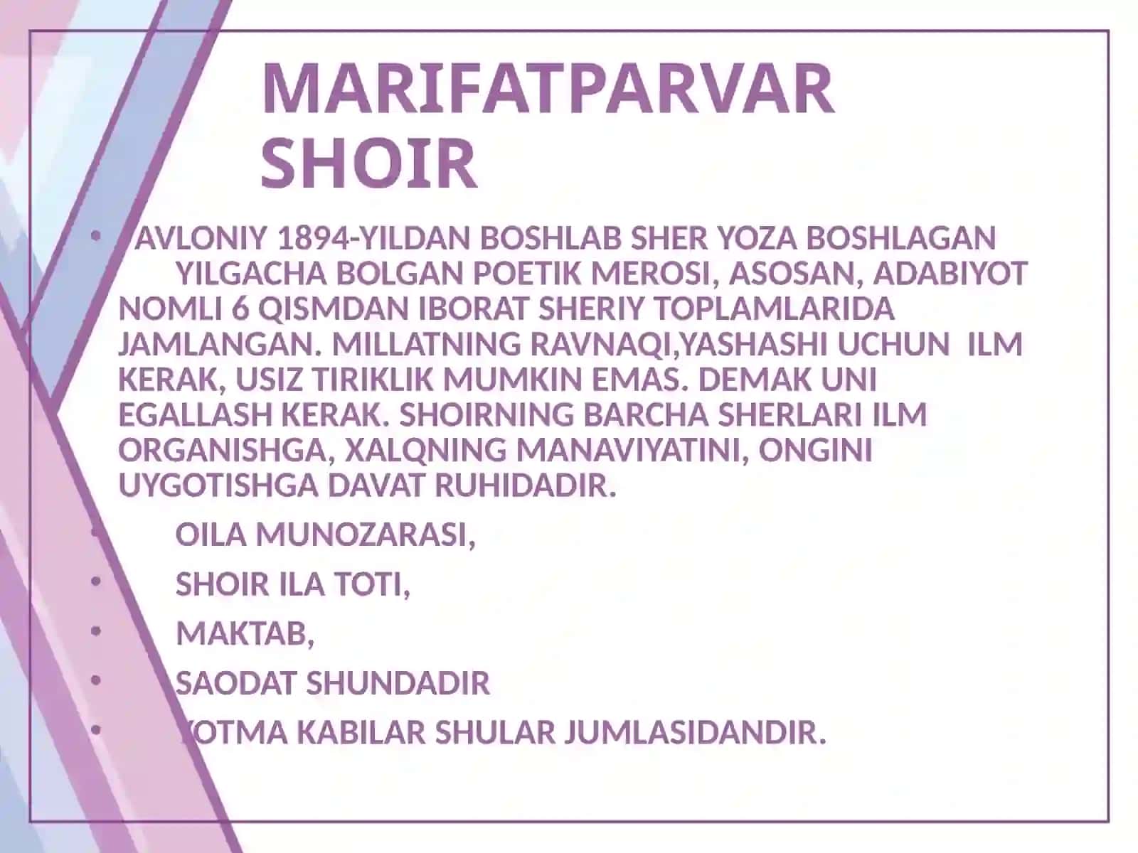 MARIFATPARVAR SHOIR 3