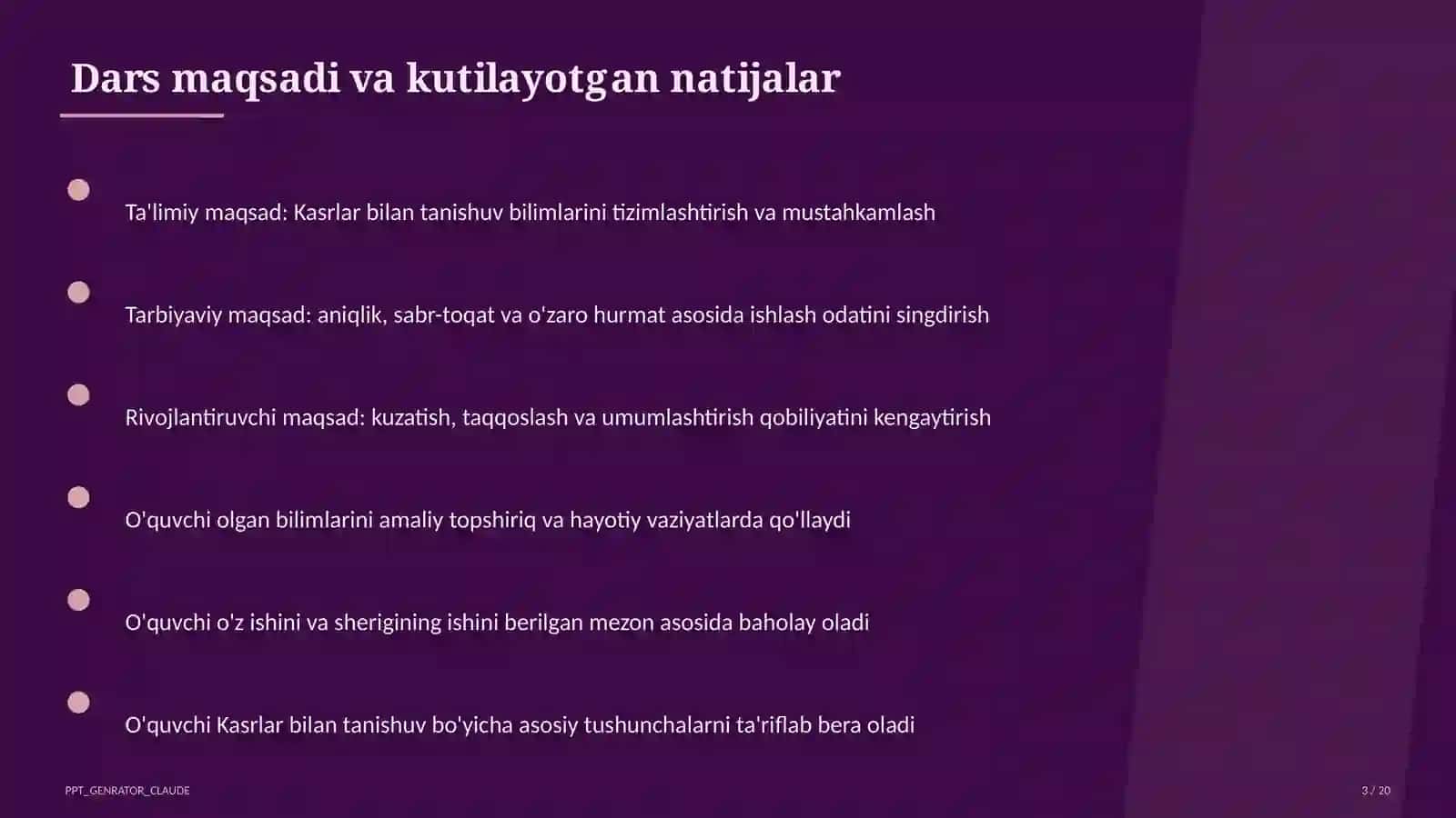 Kasrlar bilan tanishuv (4-sinf) 3