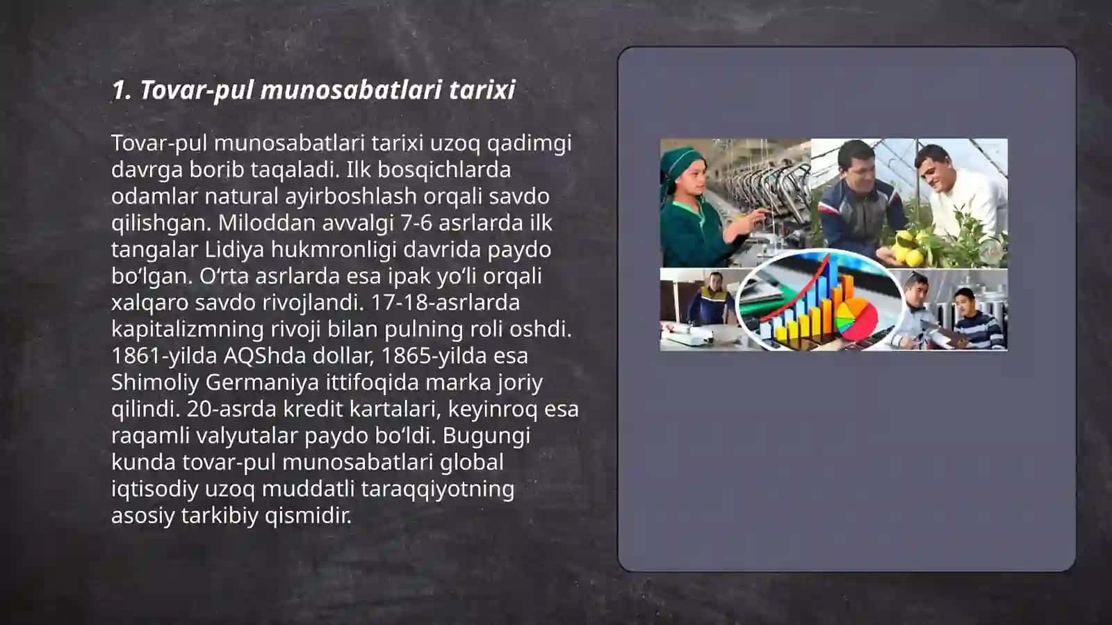 Tovar-pul munosabatlari 3