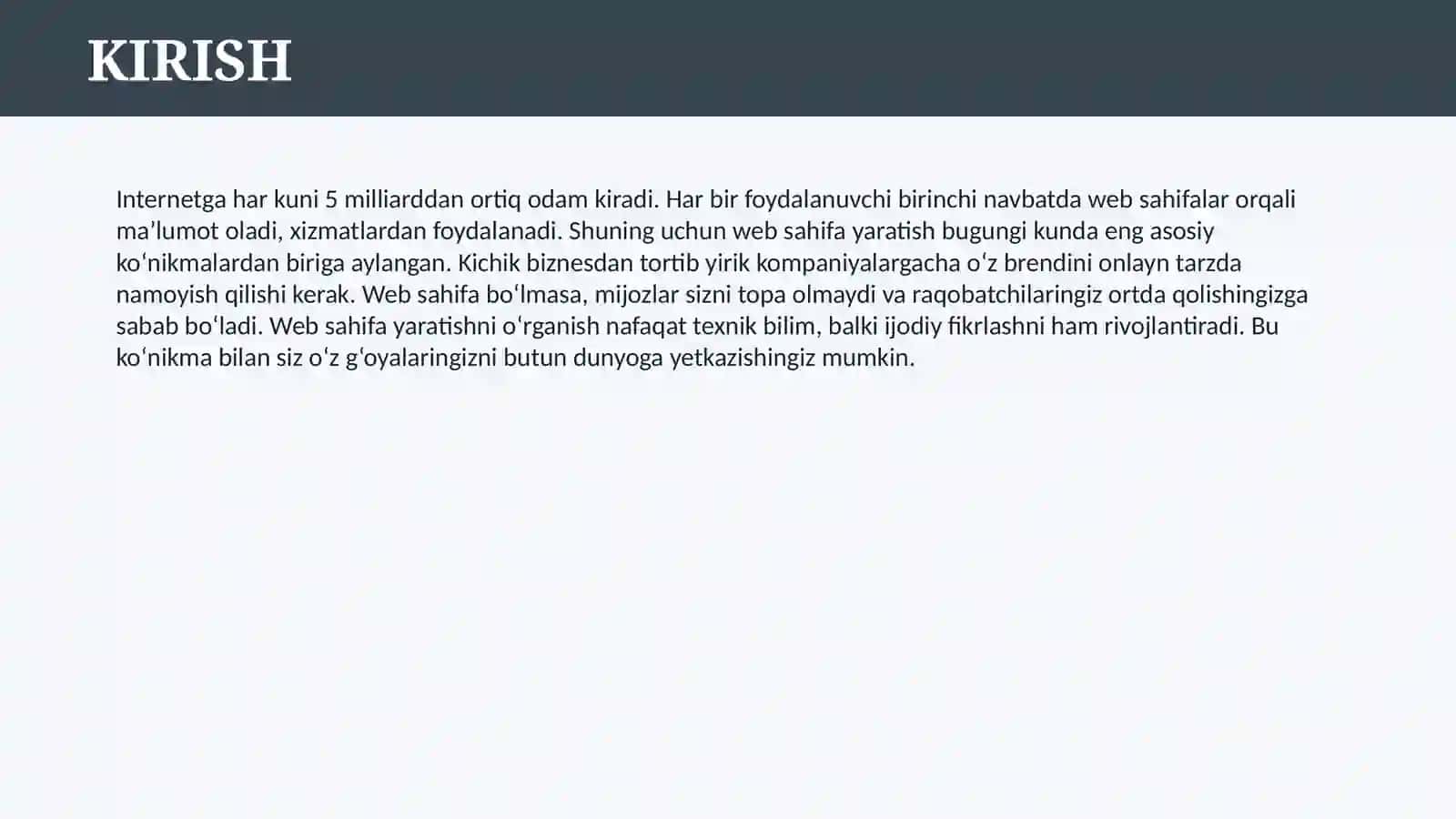 WEB SAHIFA YARATISH 3