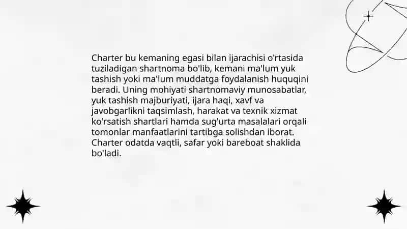 Charter shakllari 3