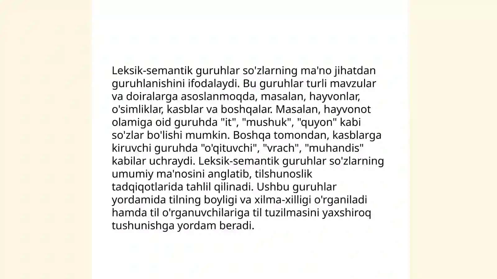 Leksik semantik sistemalar 3