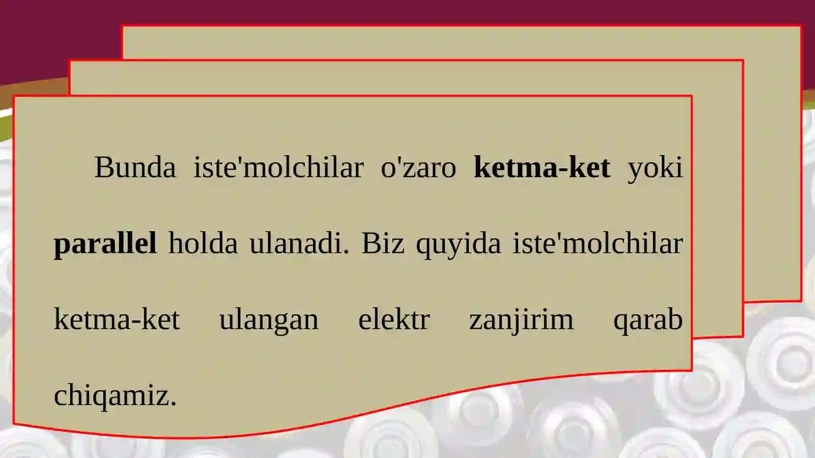 Elektr zanjir 3
