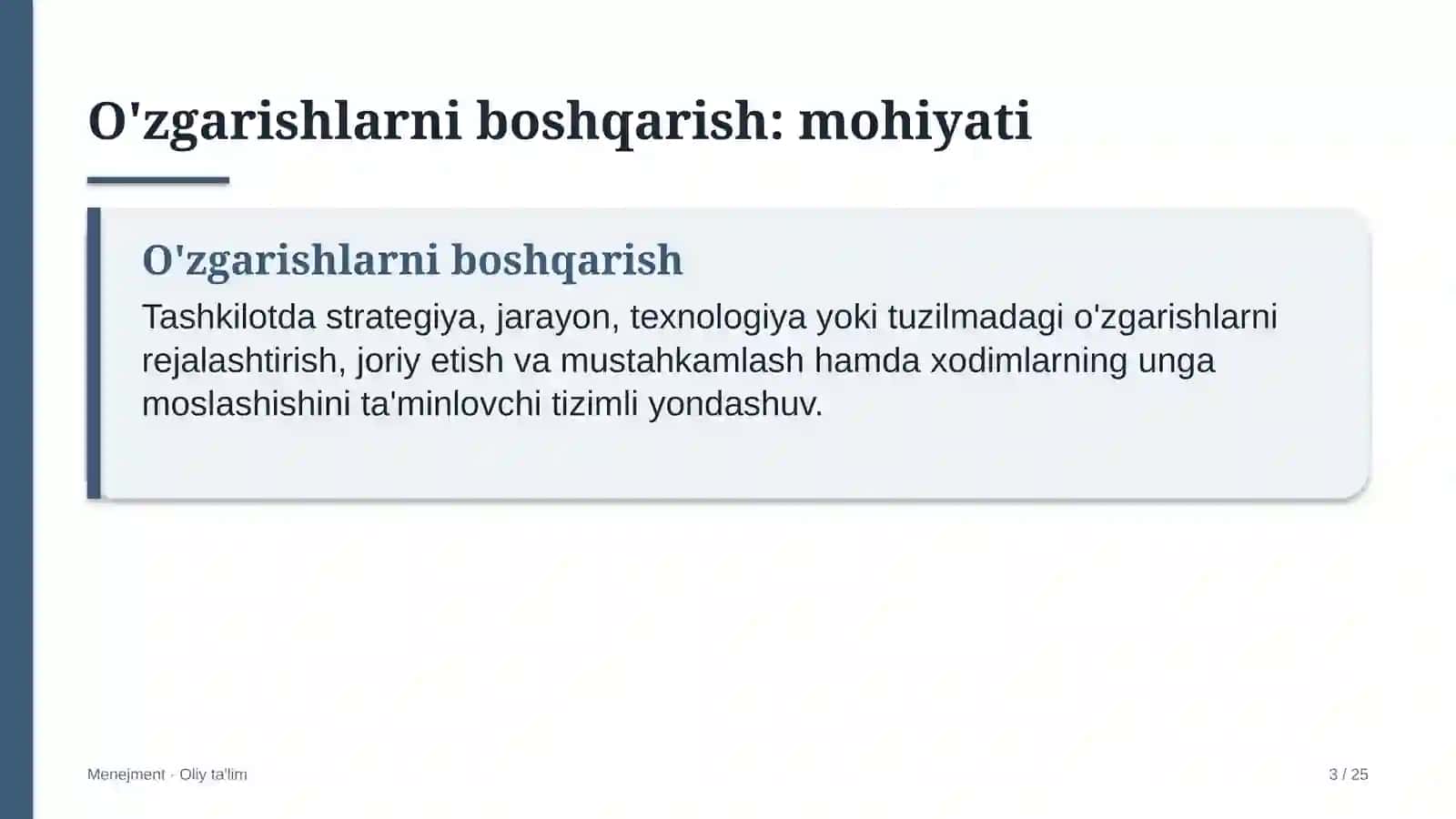MENEJMENT · OLIY TA'LIM 3