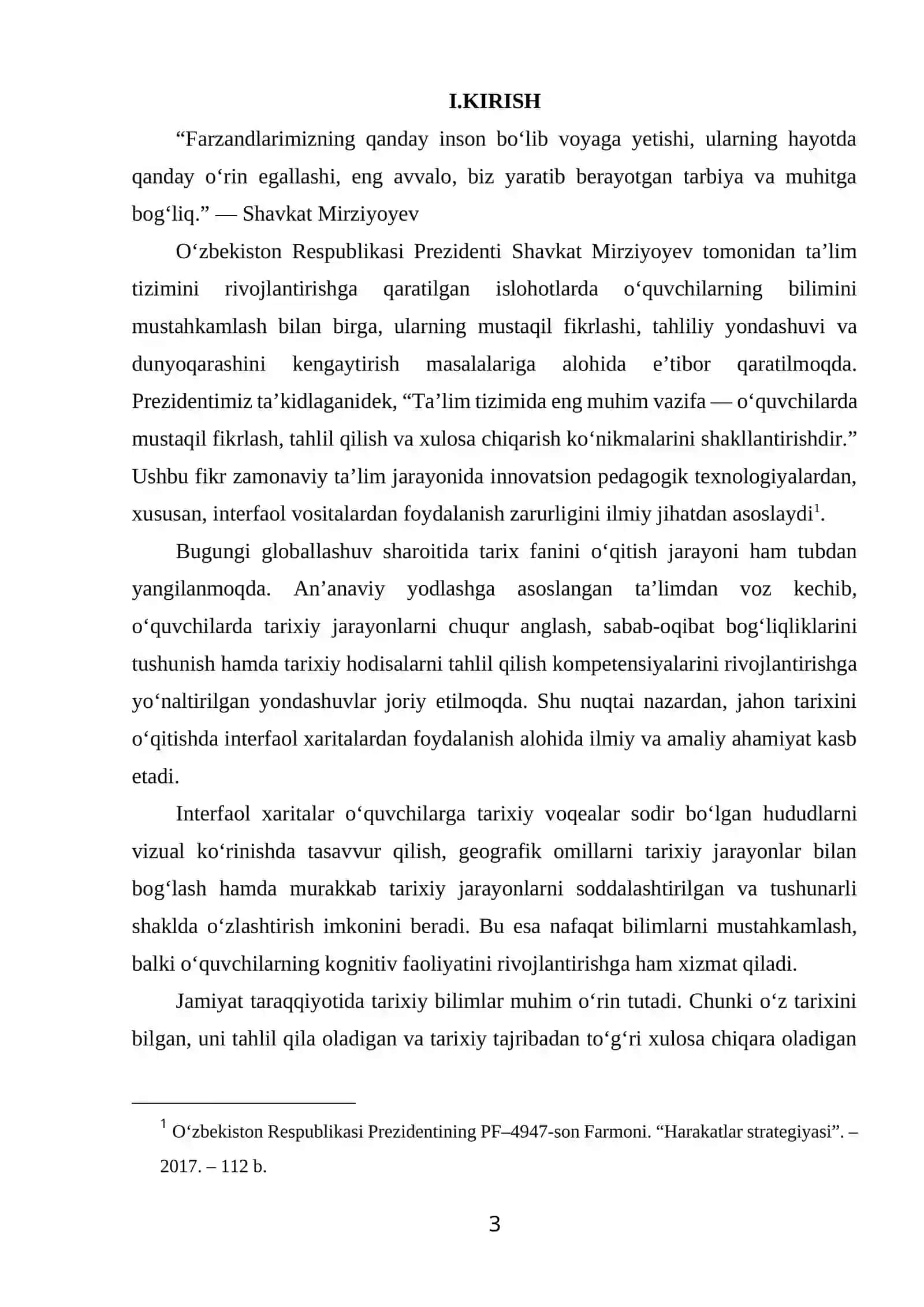 Jahon tarixini oʻqitishda interfaol xaritalardan foydalanish 3