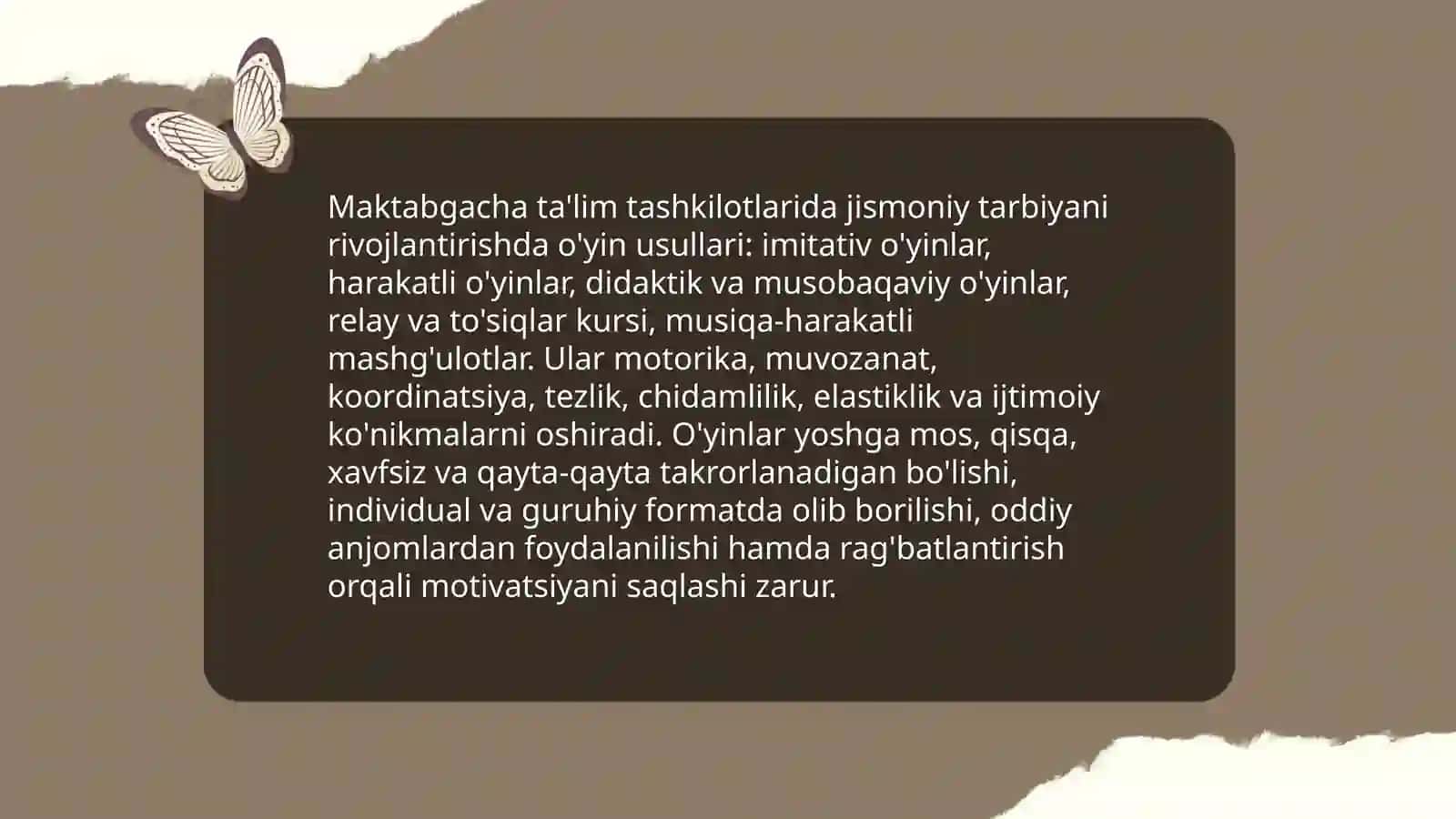 Maktabgacha ta'lim tashkilotlarida jismoniy tarbiyani rivojlantirish usullari 3