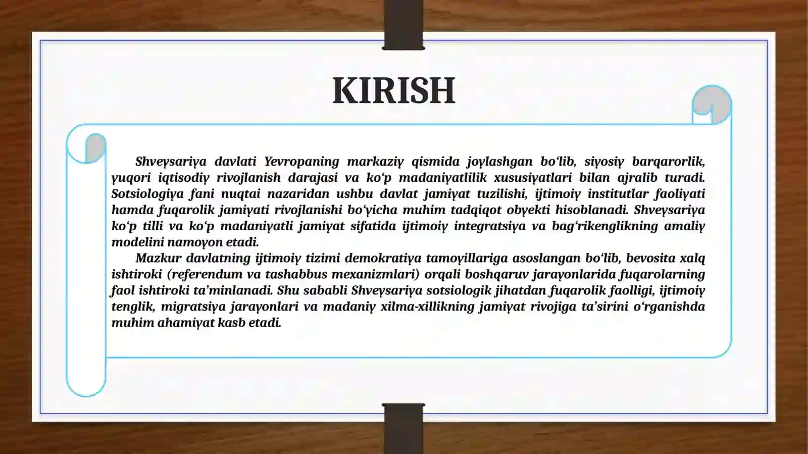 SHVEYSARIYA DAVLATI 3