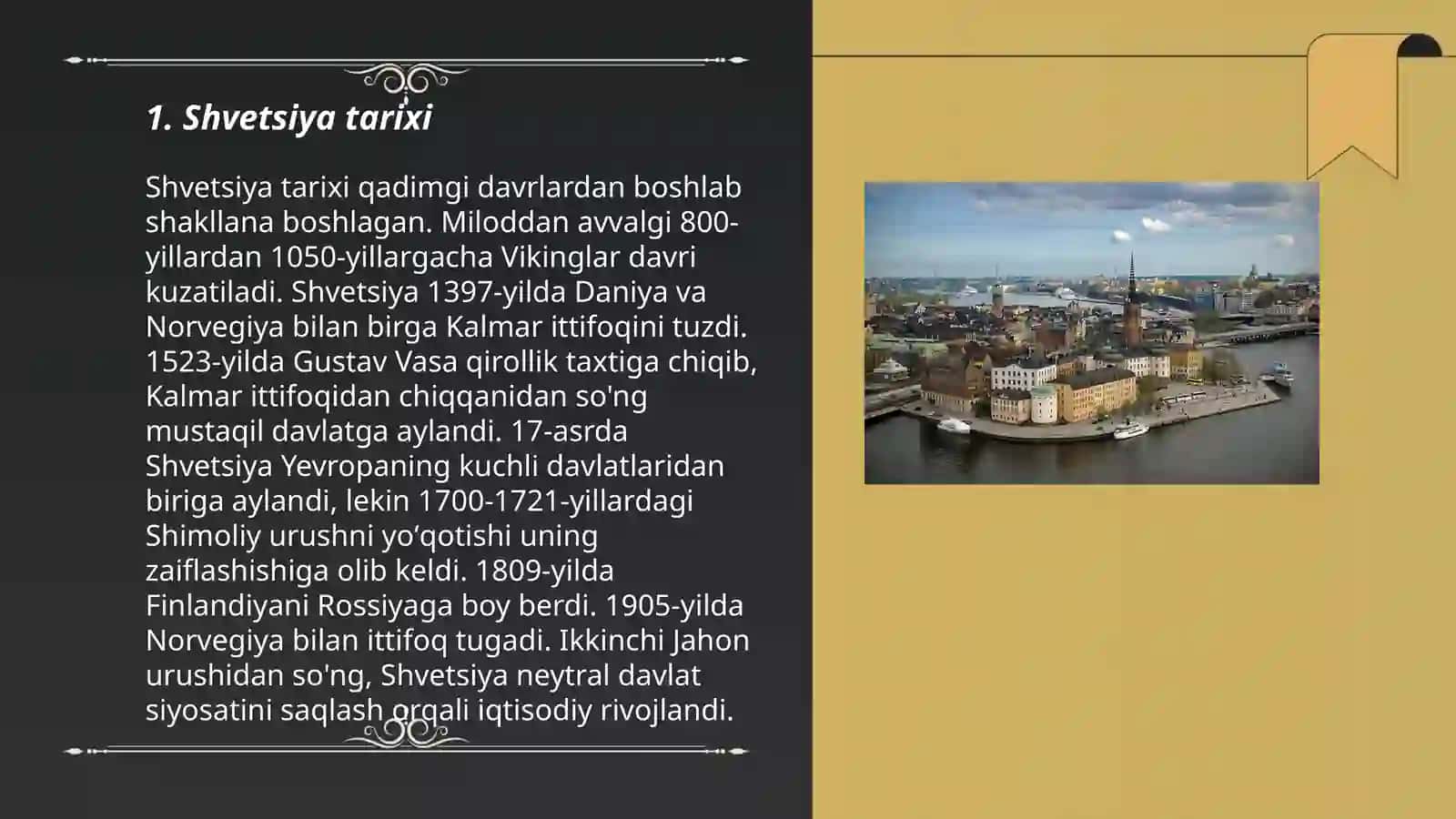 Shvetsiya tarixi 3