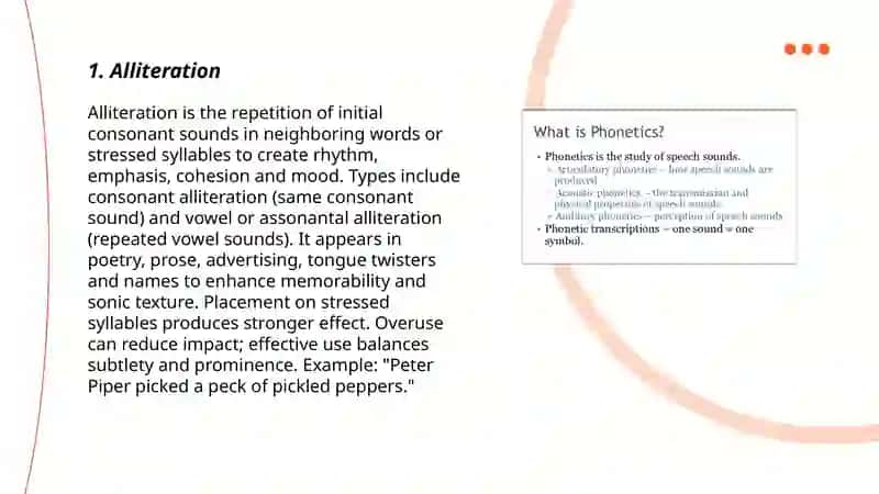 Phonetic and Styliztic Devices 3