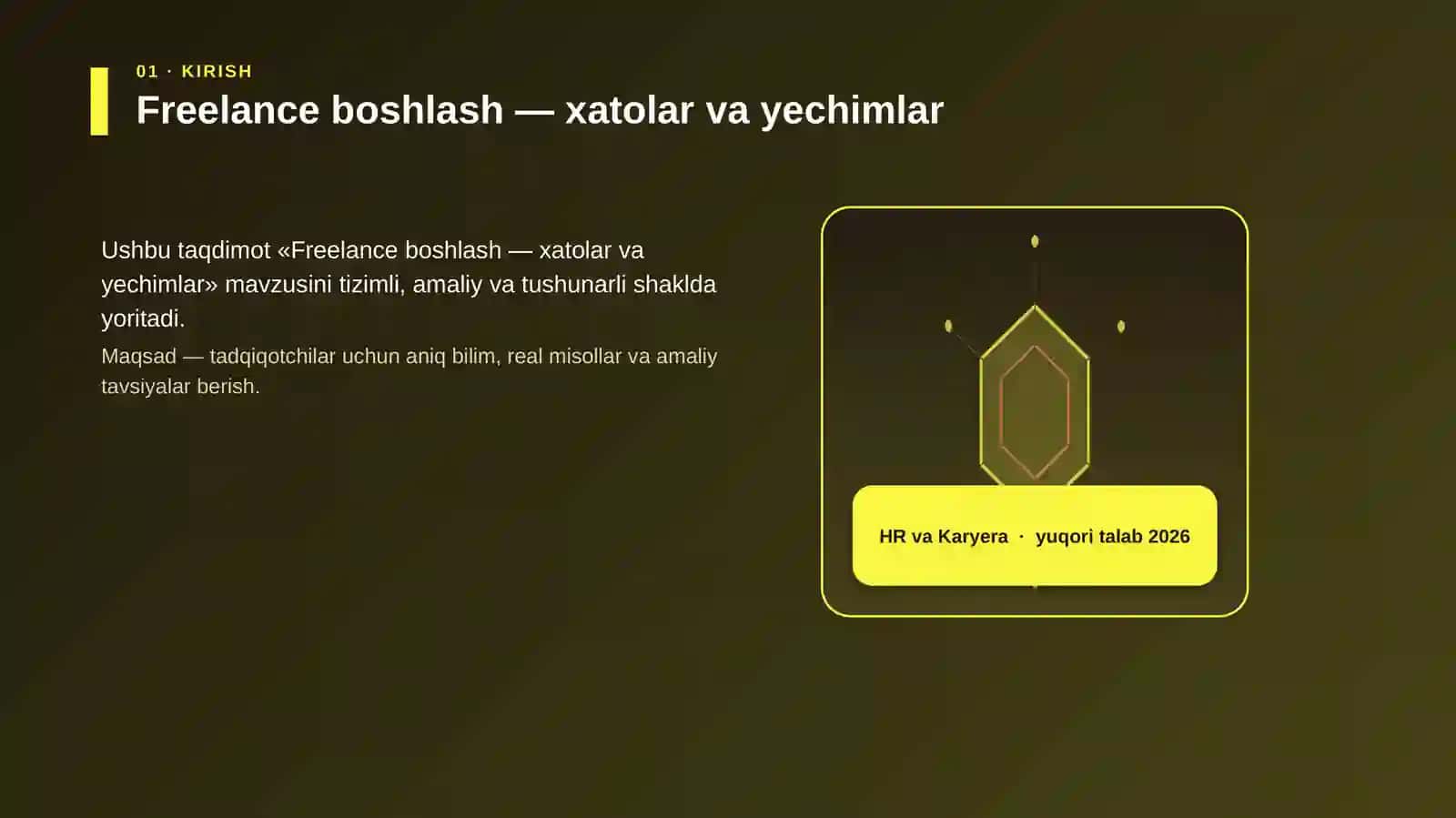 Freelance boshlash — xatolar va yechimlar 3