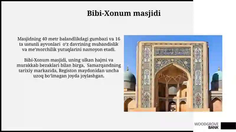 Bibi-Xonum masjidi 3