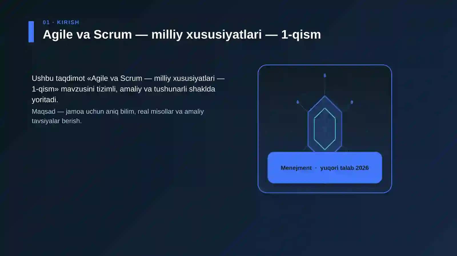 Agile va Scrum — milliy xususiyatlari — 1-qism 3